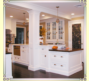 white kitchen cabinetry